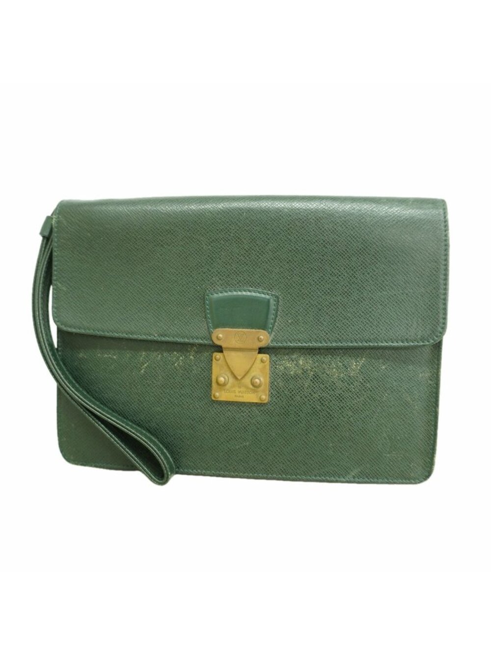 Louis Vuitton Clutch Taiga Pochette Clado Epi
